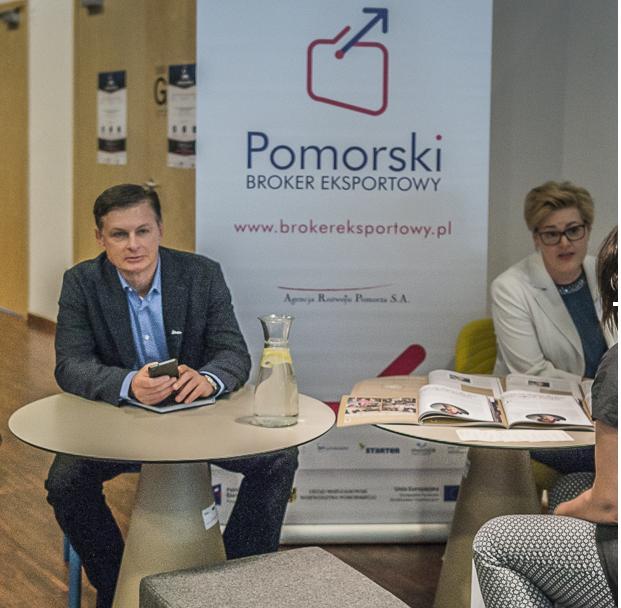 Dariusz Kijanka i Aleksandra Harasiuk podczas Forum Przedsiębiorstw 2017