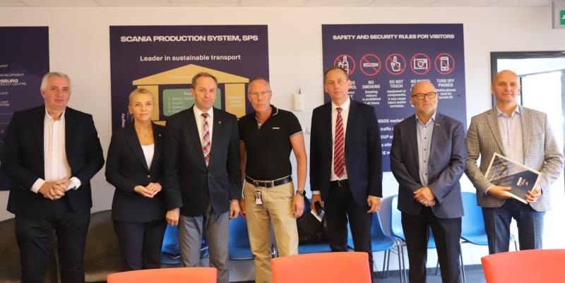 spotkanie w Scania Słupsk
