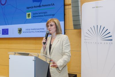 Katarzyna Laskowska. Zastępczyni dyrektora w Agencji Rozwoju Pomorza.