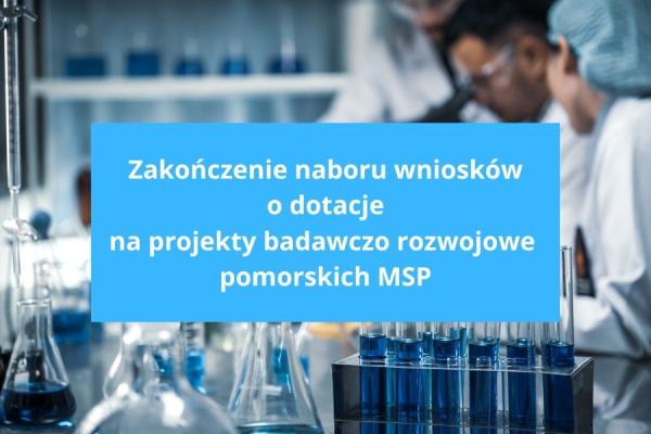 Zakończenie naboru wniosków o dofinansowanie w ramach Działania 1.1. FEP 2021-2027