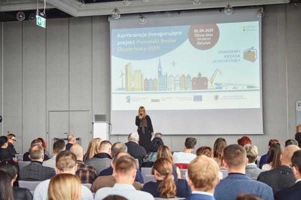 Pomorski Broker Eksportowy 2030 zainaugurowany! Nowa edycja wsparcia dla pomorskich MŚP oficjalnie rozpoczęta