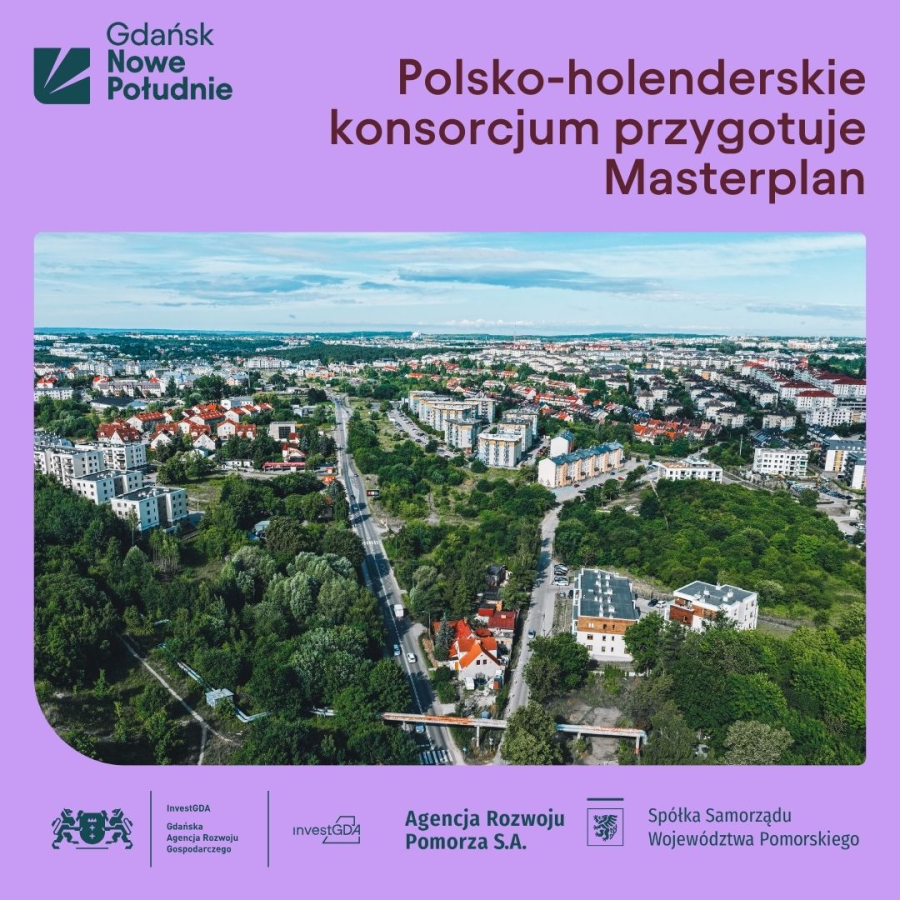 Wyłonienie wykonawcy Masterplanu Gdańsk Południe