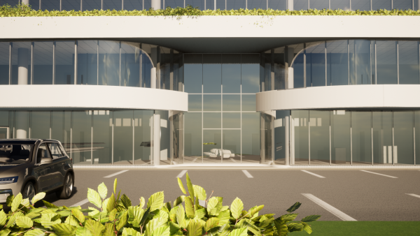 wizualizacja budynku Sucha 12