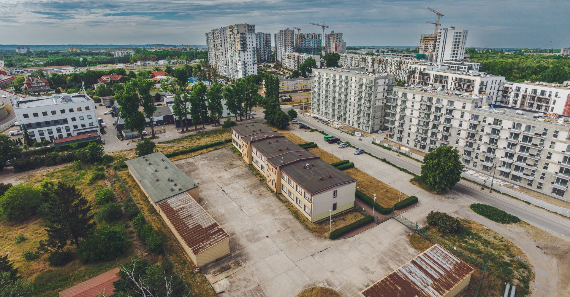 Sucha 12. Miejsce przyszłej inwestycji